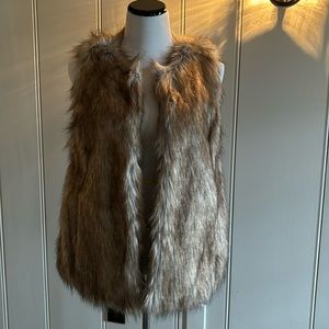 Gorgeous Faux Fur Vest from The Loft - size Small